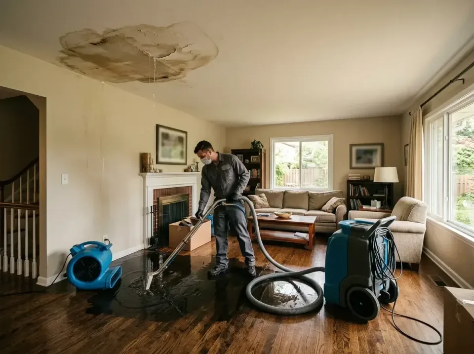 attic-pipe-burst-ceiling-drip-008 — frequently asked questions, Water Damage Restoration & Carpet Care in Ocean Pines, MD